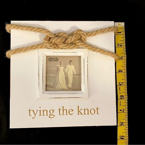 Picture frame. Engagement, wedding. “Tying the Knot” - Picture 5 of 7